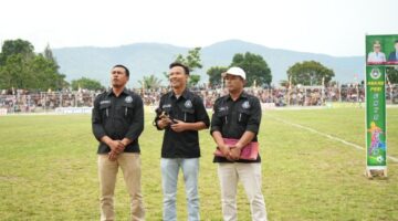 Turnamen Sepakbola Antar Kampung Piala Bupati 2023 Resmi Ditutup