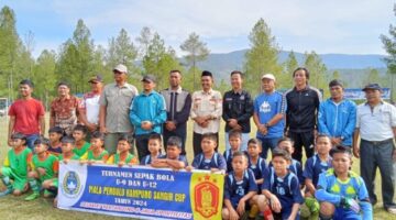 PSSI Kabupaten Gayo Lues Buka Turnamen Sepak Bola U 12 Piala Pengulu Kampung Sangir