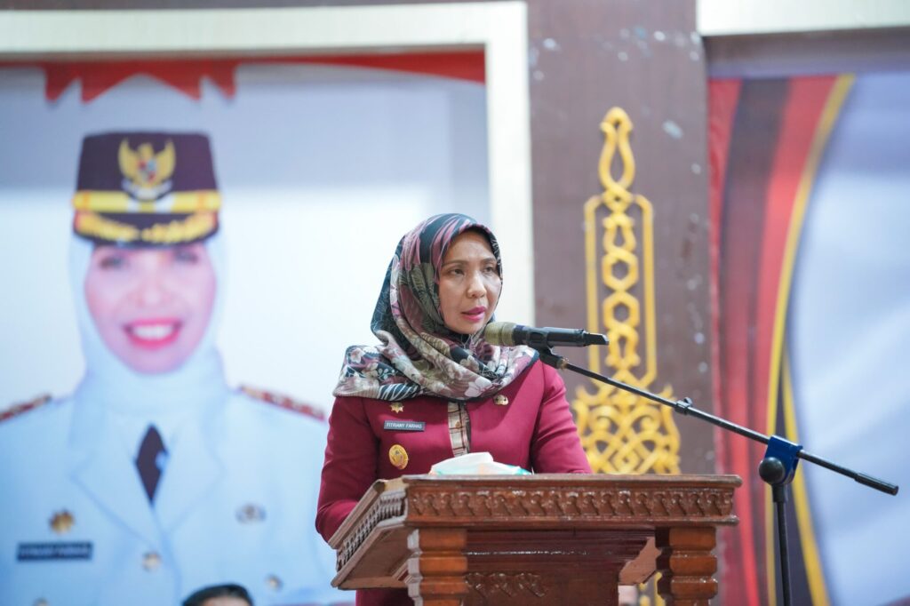 Fitriyani Farhas.AP .S.Sos.M.SI Pj Bupati Nagan Raya 