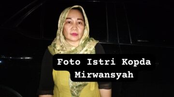 Istri Kopda Mirwansyah : Suami Saya Tidak Pernah Punya Senjata Api