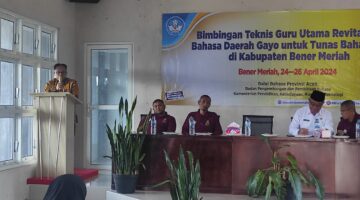Balai Bahasa Provinsi Aceh Berangkatkan 10 Orang Pelajar Bener Meriah ke Jakarta