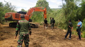 TMMD ke-120 Gayo Lues Buka Akses Jalan Menuju Perkebunan Masyarakat Kendawi