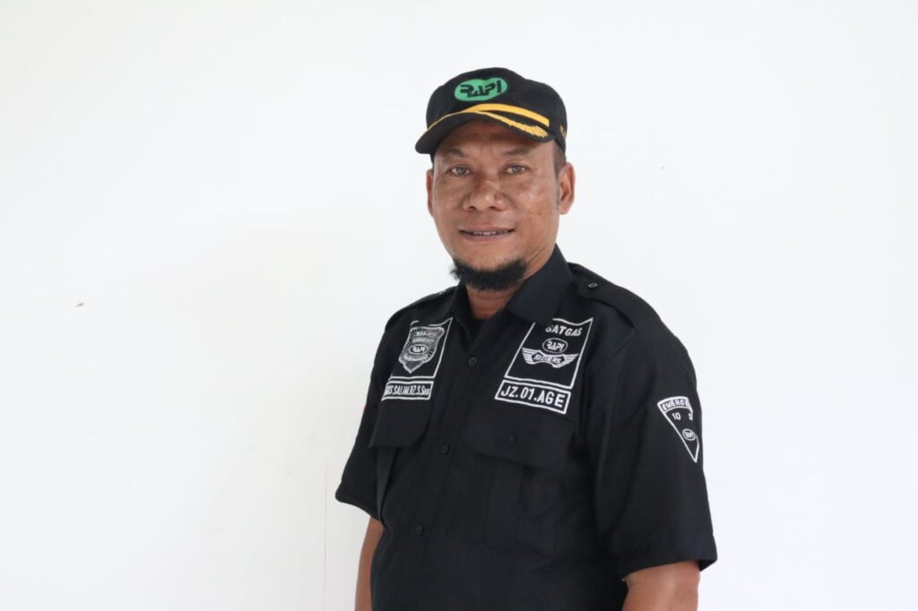 JZ.01.AGE / Agus Salim.RZ.S.Sos Ketua RAPI Wilayah 01.13 Nagan Raya 