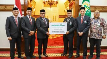 Pemerintah Aceh Terima Dividen Rp. 213 Milyar Dari Bank Aceh