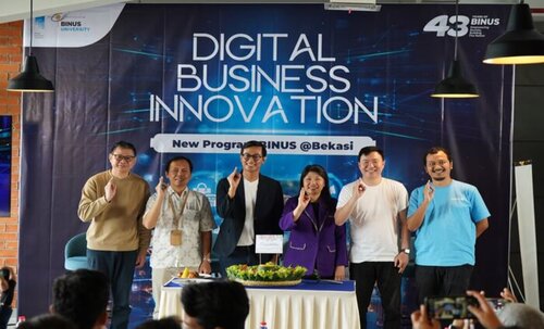 Dokumentasi Acara Digital Business Innovation (DBI), BINUS Media & Publishing (Sumber: VRITIMES.com)