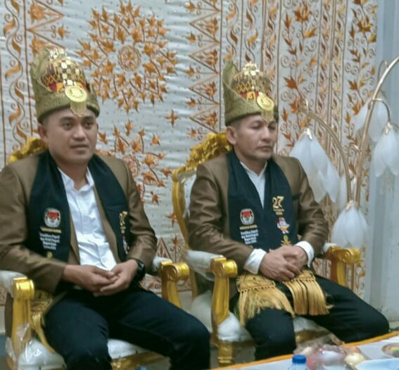 Calon Bupati dan Calon Wakil Bupati Nagan Raya Jonniadi.SE.M.Si Bersama Zaini Mantri Doi.