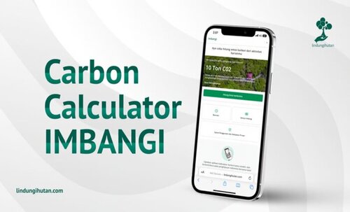 Ilustrasi Carbon Calculator 'IMBANGI', LindungiHutan (Sumber: VRITIMES.com)