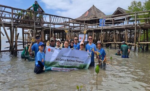 Program Penanaman 1.000 Pohon PT Orico Balimor Finance, LindungiHutan (Sumber: VRITIMES.com)