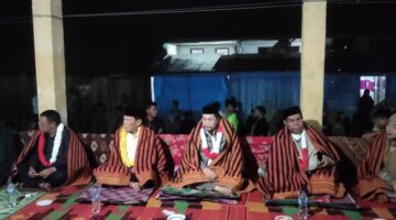 Masyarakat Kecamatan Pining Antusias Sambut Said Sani dan Saini Disambut Dengan Lantunan Sholawat