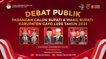 Debat Publik Paslon Bupati & Wakil Bupati Gayo Lues Tahun 2024