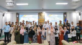 Foto bersama para peserta Bimtek dan jajaran pimpinan LLDikti XIII Aceh (dok Humas USM)