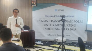 Setara Institute Rilis Hasil Riset Perbaikan dan Transformasi Polri