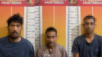 Polres Bireuen Bekuk Tiga Pelaku Pencuri Modul Baseband BTS Tower Telkomsel