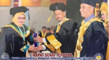 Wisuda perdana Program RPL di Universitas Serambi Mekkah (dok Humas USM)