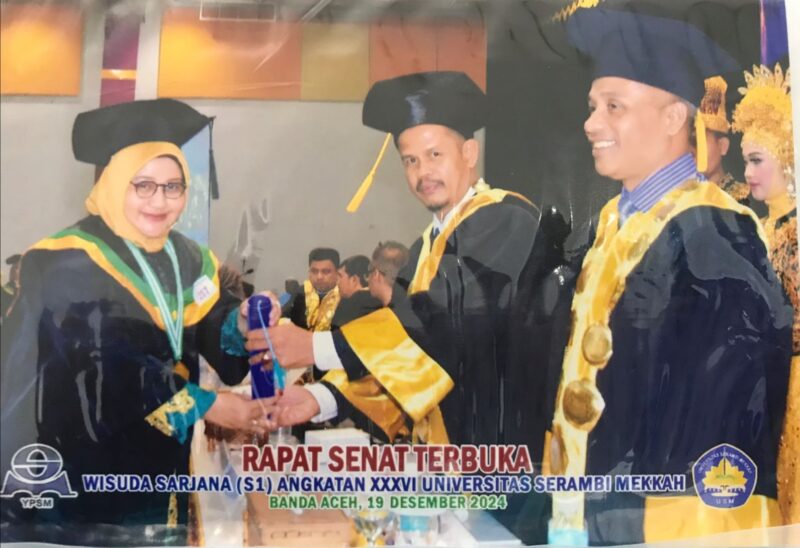 Wisuda perdana Program RPL di Universitas Serambi Mekkah (dok Humas USM)