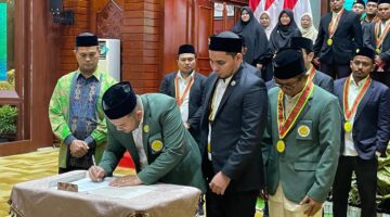 Pj. Gubernur Aceh Hadiri Pelantikan PW Prima DMI Aceh, Ajak Generasi Muda Memakmurkan Masjid