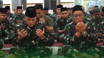 Pangdam IM Beserta Prajurit dan PNS Gelar Doa Bersama Sambut Tahun Baru 2025