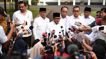 Presiden Menerima Kunjungan Sejumlah Menteri di Istana Bogor