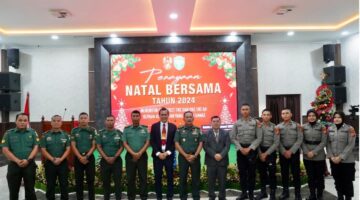 Kapoksahli Pangdam Iskandar Muda Hadiri Perayaan Natal 2024