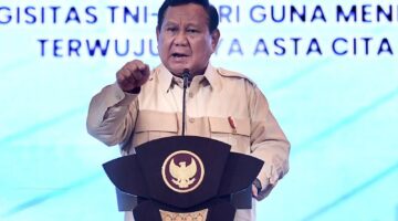 Rapim TNI-Polri Tahun 2025, Presiden Prabowo Tegaskan TNI-Polri Dedikasikan Diri untuk Bangsa dan Negara