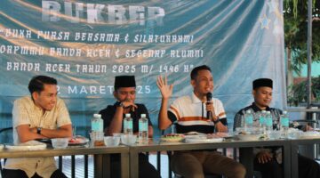 Alumni Pesantren Modern Misbahul Ulum Cabang Banda Aceh Adakan Buka Bersama