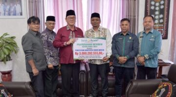 Pemkab Bener Meriah Terima Deviden Dari Bank Aceh Syariah Sebesar 3 Miliar