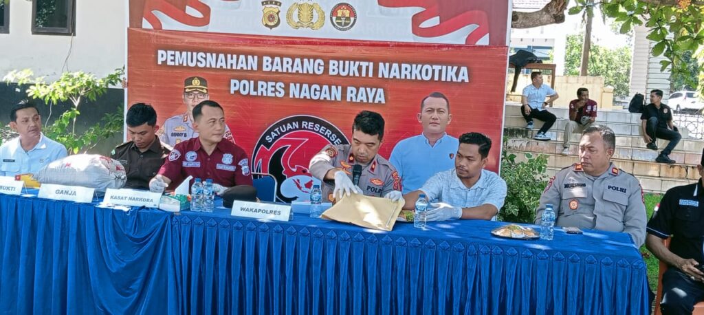 Dari pengungkapan ini, Polres Nagan Raya telah berhasil menyelamatkan 12.754 jiwa generasi emas bangsa,"