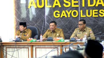 Bupati Gayo Lues Dorong Sinergi SKPK, Fokus Pembangunan Berkelanjutan dan Peningkatan PAD Daerah