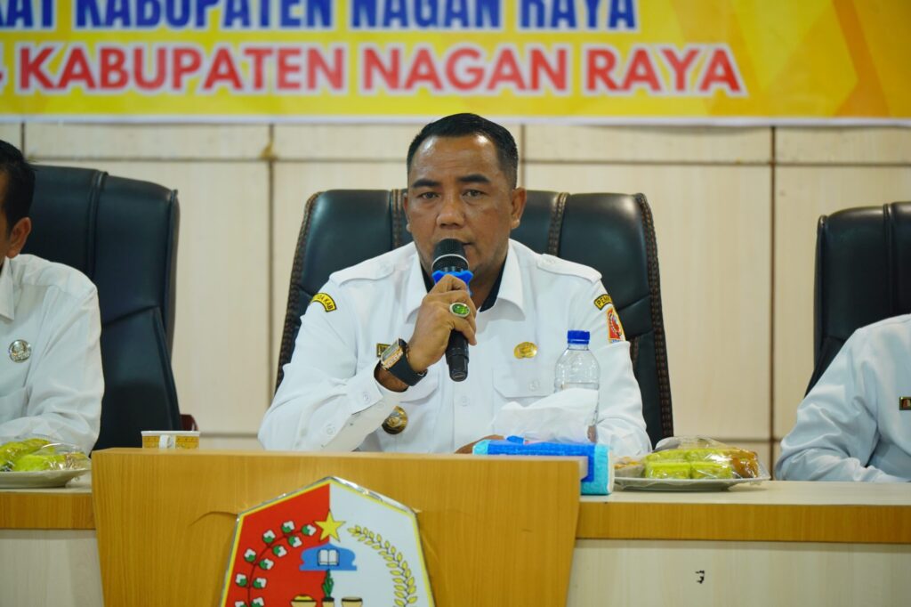 Wakil Bupati Nagan Raya, Provinsi Aceh, Raja Sayang, secara resmi membuka Rapat Koordinasi (Rakor) Tim Percepatan Penurunan Stunting (TPPS) Tingkat Kabupaten Nagan Raya