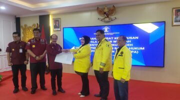 Partai Perjuangan Aceh  Resmi Terdaftar di Kemenkum. Siap Meramaikan Gelanggang Politik Aceh