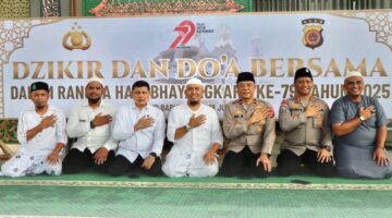 Refleksi Spiritual Jelang Hari Bhayangkara ke-79, Polda Aceh Gelar Zikir dan Doa Bersama