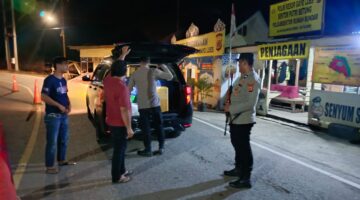 Presisi di Perbatasan: Polres Gayo Lues Intensifkan Razia Malam di Jalur Blangkejeren–Kutacane, Cegah Aksi Kriminalitas Lintas Kabupaten