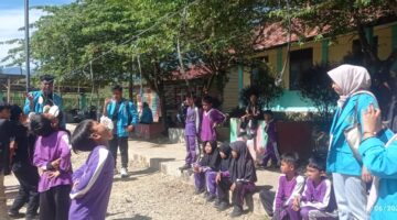 Mahasiswa KKN USAM Hadirkan Keceriaan di Kampung Bemem Lewat Lomba Tradisional Bersama Siswa SD Negeri 8 Blangkejeren