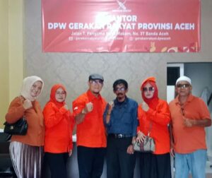 Pengurus DPW GR Aceh.
