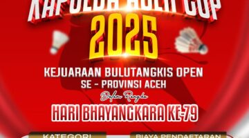Polda Aceh Gelar Kapolda Cup 2025, Total Hadiah Rp60 Juta Diperebutkan