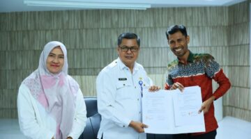 SMP Islam Cendekia Darussalam Gandeng Dinas Perpustakaan Aceh Perkuat Gerakan Literasi Sekolah