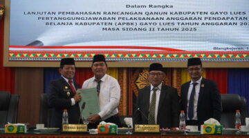 Wakil Bupati Hadiri Rapat Paripurna DPRK Gayo Lues, Bahas Pertanggungjawaban APBK 2024 dan Sejumlah Isu Krusial