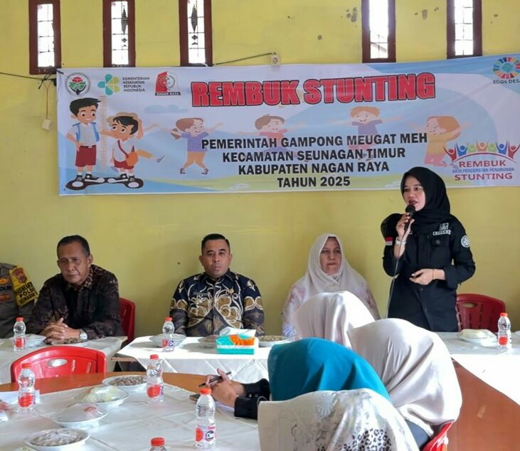 Keuchik Gampong Meugatmeh Fatmi Riska Yeni, SKM. Satu Satunya Keuchik Srikandi Di Seunagan Timur