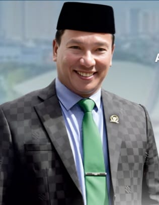H. Ruslan M. Daud, S.E., M.A.P., sebagai Anggota Dewan Perwakilan Rakyat Republik Indonesia (DPR-RI) Komisi V Fraksi Partai Kebangkitan Bangsa (PKB)