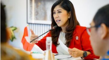Menteri Komunikasi dan Digital, Meutya Hafid, menegaskan bahwa Satelit Nusantara Lima
dirancang untuk kepentingan rakyat yang menghubungkan Indonesia tanpa batas. Internet cepat
bukan hanya soal teknologi, tapi soal kesempatan yang sama. Foto: Dok Kemkomdig