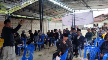HuMa Dan JKMA Provinsi Aceh, Gelar Sekolah Lapangan Bagi Masyarakat Kemukiman Teritit.