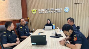 Bea Cukai Tanjung Pinang Pelajari Strategi Pengelolaan Media di Aceh Customs Media Hub