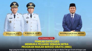 Pemkab Gayo Lues Buka Peluang Kemitraan untuk Program Makan Bergizi Gratis