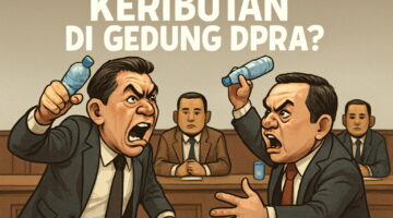 Keributan Warnai Rapat DPRA, Dua Anggota Terlibat Aksi Lempar Benda