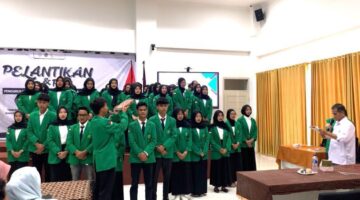 Pelantikan dan Pelatihan Dasar Organisasi serta Rapat Kerja Himabis Periode 2025–2026