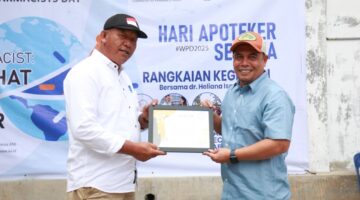 Ikatan Apoteker Indonesia dan CV Bintang Musara Rasa Gelar Layanan Kesehatan Gratis