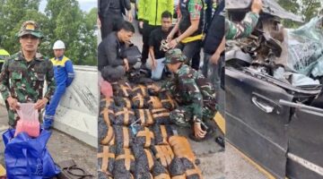 Polda Lampung Klarifikasi Temuan Lencana Polisi di Mobil Berisi Ribuan Ekstasi di Tol Bakauheni–Terbanggi Besar