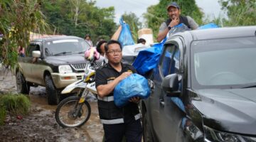 Relawan Bea Cukai Salurkan Bantuan Kemanusiaan ke Bener Meriah pada Hari Kelima Aksi Peduli