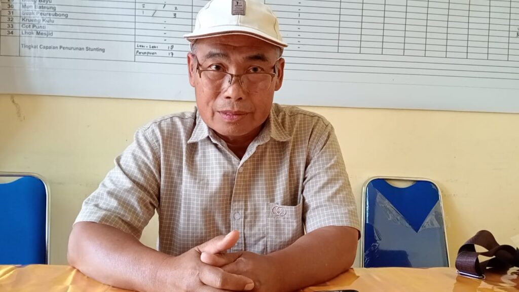 Suharto Menenger PT.MON Jambe Yang bertugas di Nagan Raya 