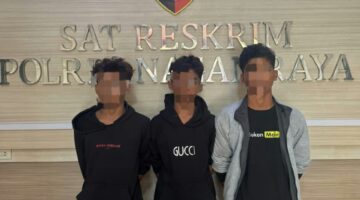 Sat Reskrim Polres Nagan Raya Berhasil Amankan Tiga Remaja Terkait Dugaan Pencurian Kotak Amal Masjid